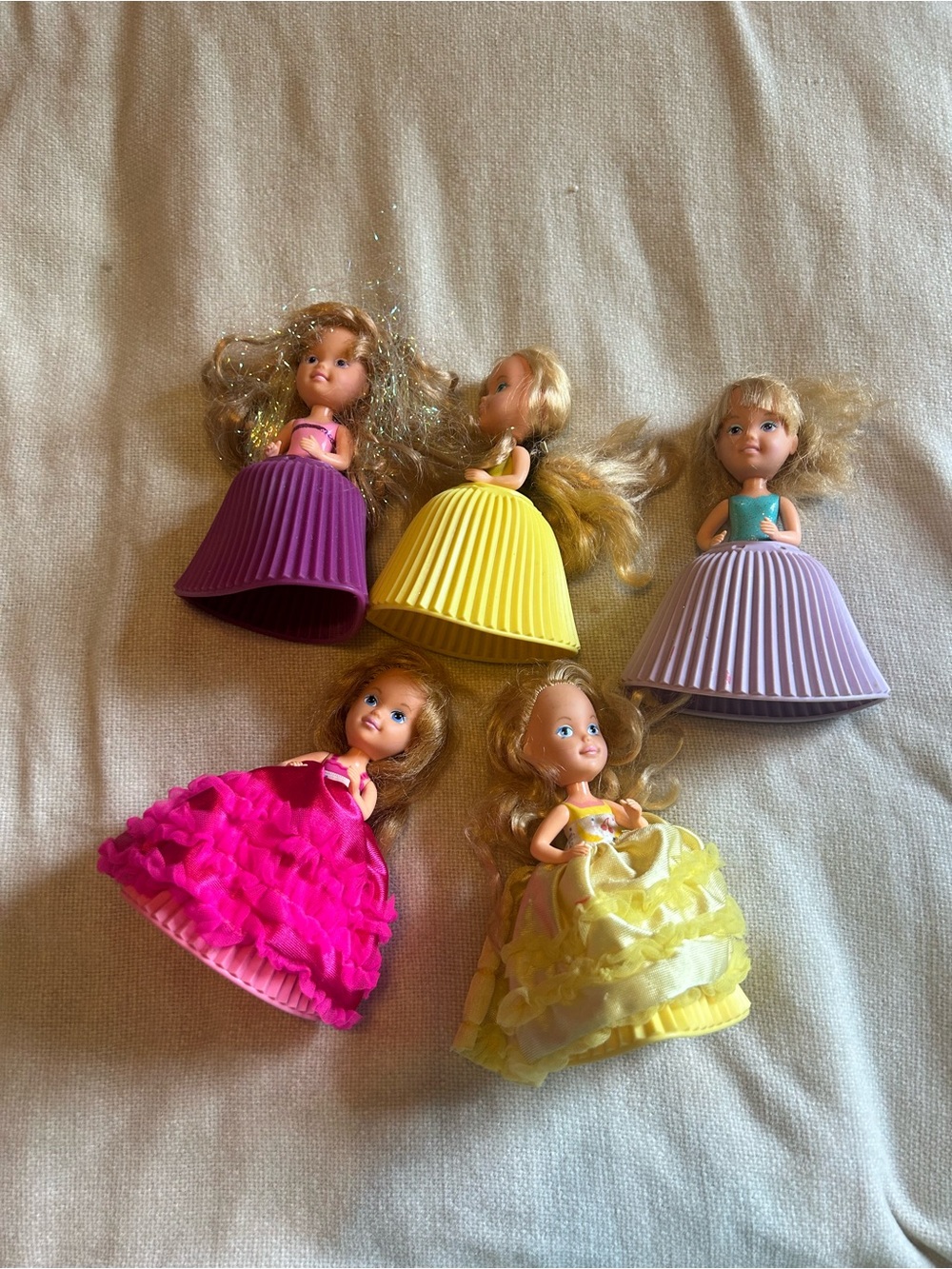 Vintage Tonka Cupcake dolls